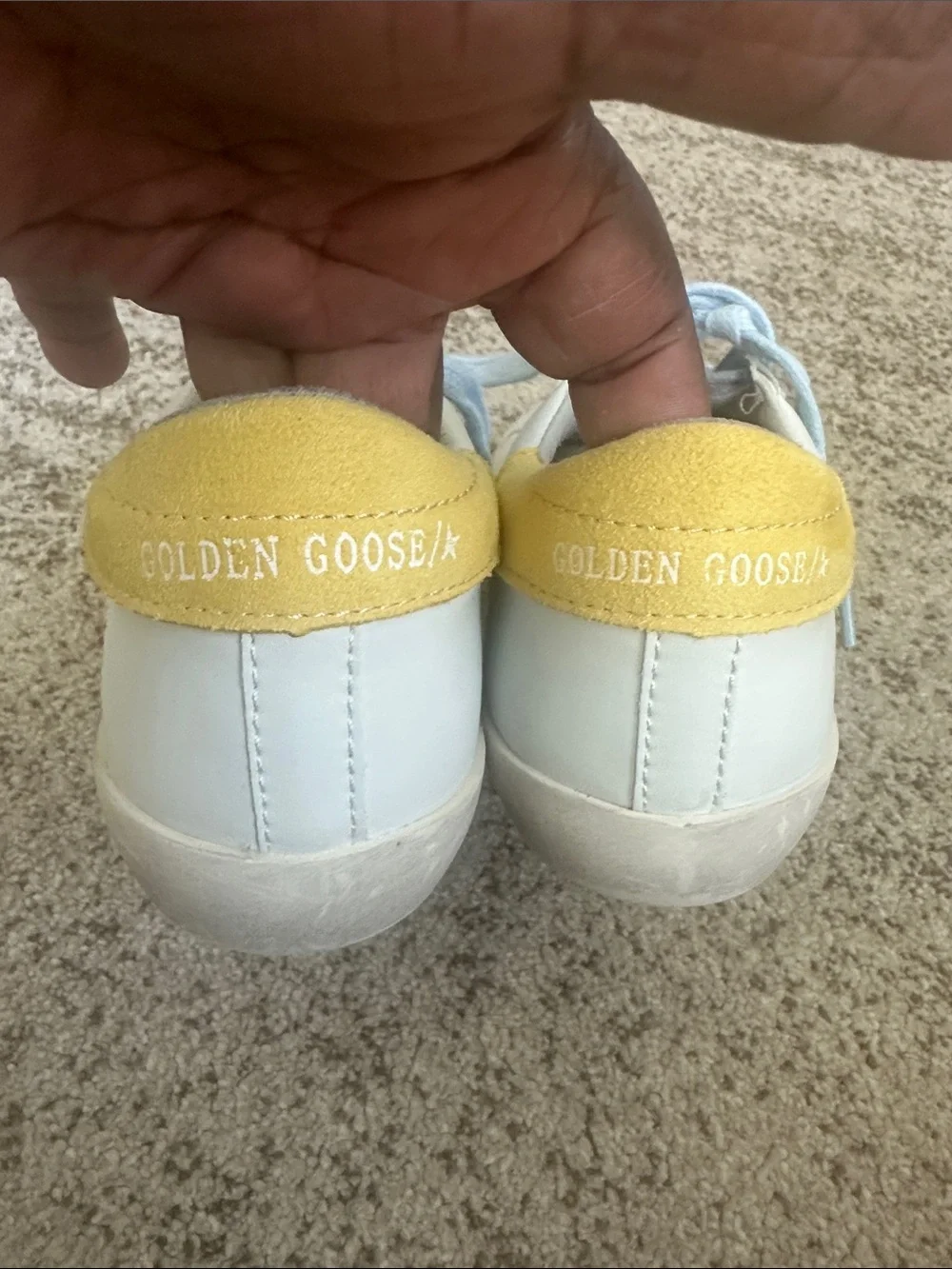 Golden Goose featuring white